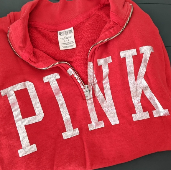 PINK osu 1/4 zip - Picture 2 of 2